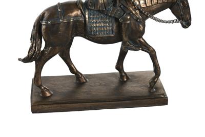 Decoratieve figuren DKD Home Decor 20 x 7 x 22 cm Paard Koper