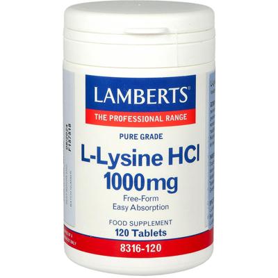 L-Lysine 1000mg 120 Tabletten L-Lysine 1000mg 120 Tabletten