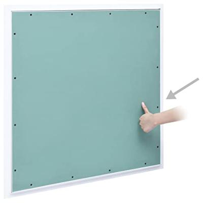 VidaXL Toegangspaneel met aluminium frame en gipsplaat 600x600 mm