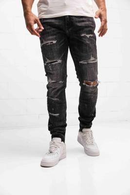 Amicci Melzzo Jeans Heren Grijs - Maat 36 - Kleur: Grijs | Soccerfanshop Amicci Melzzo Jeans Heren Grijs - Maat 36 - Kleur: Grijs | Soccerfanshop