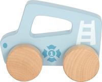 Small Foot - houten duwautootje blauw - thumbnail