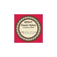 D&apos;Addario J27H02 Student Nylon Classical Guitar Single String enkele snaar voor klassieke gitaar, Hard Tension, 2nd String - thumbnail
