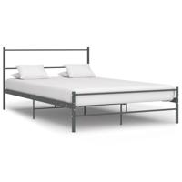 Bedframe metaal grijs 120x200 cm - thumbnail
