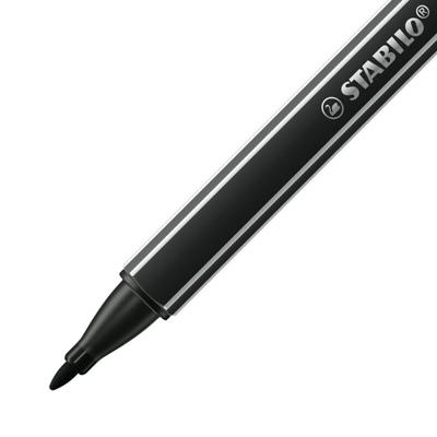 Stabilo pointmax - hardtip fineliner - zwart (488/46)