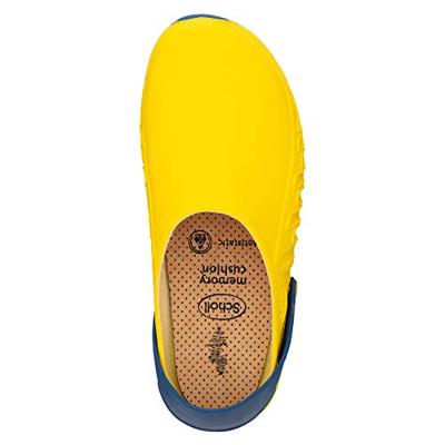 Scholl Evoflex unisex klompen geel, maat 38