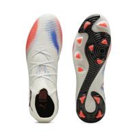 PUMA Future 8 Pro Gras / Kunstgras Voetbalschoenen (MG) Wit Felrood Blauw - thumbnail