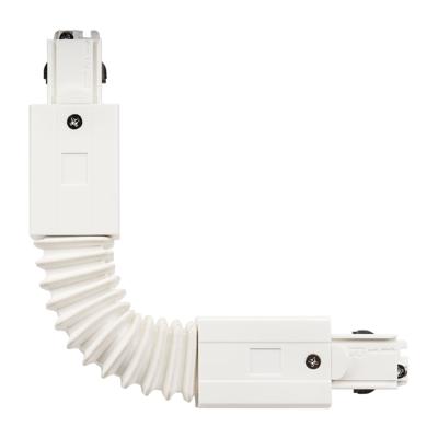 SG Shopline spanningsrail Flexibel Koppelstuk 3-fase Wit