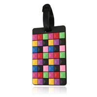 Bagagelabel - Squares - thumbnail