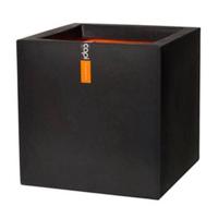 Capi pot vierkant Urban Smooth - 50 cm zwart - thumbnail
