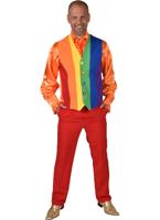Regenboog Gilet Heren - thumbnail