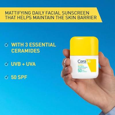 CeraVe Invisible Dry Touch Fluid Sunscreen SPF 50+ CeraVe Invisible Dry Touch Fluid Sunscreen SPF 50+