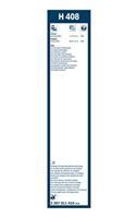 Bosch ruitenwisser achter H408 - Lengte: 400 mm - wisserblad achter H408 - thumbnail