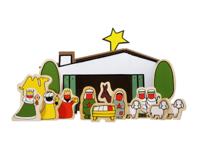 Dick Bruna Houten Kerststal - thumbnail