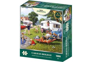 Caravan Holiday Puzzel 1000 Stukjes Caravan Holiday Puzzel 1000 Stukjes