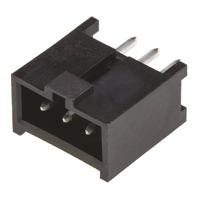 Molex 901361103 Male header, inbouw (standaard) Totaal aantal polen: 3 Rastermaat: 2.54 mm Inhoud: 1 stuk(s) Tray - thumbnail