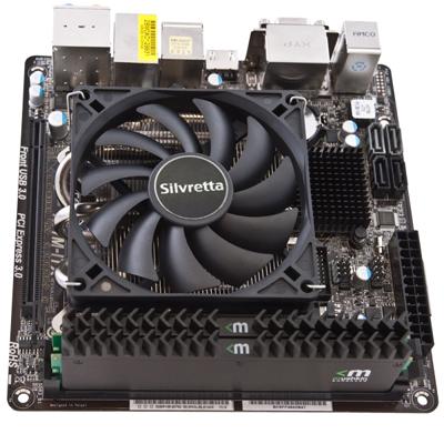 Alpenföhn Silvretta CPU-koellichaam met ventilator Intel LGA 1156, Intel LGA 1155, Intel LGA 1151, Intel LGA 1150, AMD AM3+, AMD AM3, AMD AM2+, AMD AM2, AMD