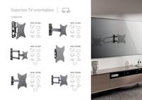 Muursteun voor tv met arm FONESTAR MOV-322BA - thumbnail