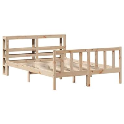 Bedframe zonder matras massief grenenhout 120x200 cm