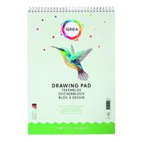 Tekenblok Qrea A3 160gr spiraal - thumbnail