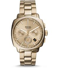 Horlogeband Fossil CH2989 Roestvrij staal (RVS) Doublé 22mm