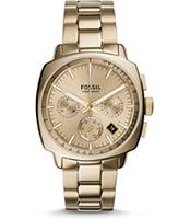 Horlogeband Fossil CH2989 Roestvrij staal (RVS) Doublé 22mm - thumbnail