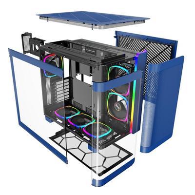 Montech KING 95 PRO Midi-Tower Tempered Glass ARGB Blauw Montech KING 95 PRO Midi-Tower Tempered Glass ARGB Blauw