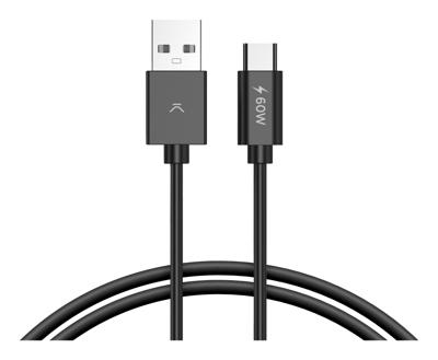 USB-kabel KSIX Power Delivery Zwart USB-kabel KSIX Power Delivery Zwart