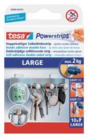 tesa POWERSTRIPS® Large Dubbelzijdig plakband Wit Inhoud: 10 stuk(s) - thumbnail