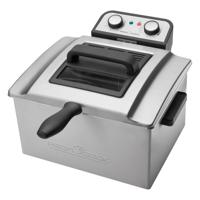 Profi Cook PC-FR1038 Friteuse met dubbele koudezone 5 l 3000 W Timerfunctie, Met handmatige temperatuursinstelling RVS - thumbnail
