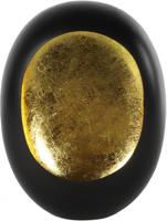 theelichthouder eggy mat zwart/goud l Countryfield - Countryfield - thumbnail