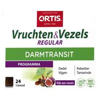 Ortis Vruchten & Vezels Regular Blokjes 24 - thumbnail