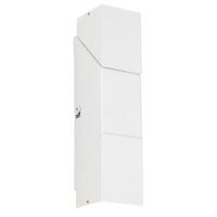 Stijlvolle LED Buiten Wandlamp - Warm Wit 3000K - 7.6W - Mat Wit Metaal - thumbnail