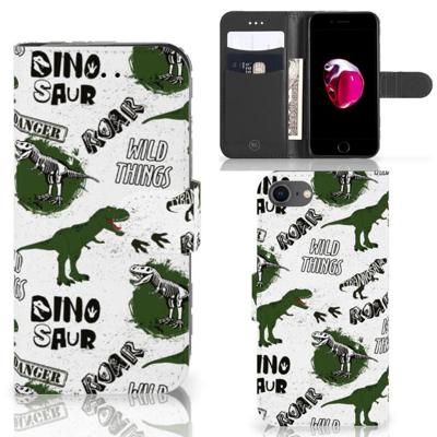 Telefoonhoesje | Met pasjeshouder | voor iPhone 7 | 8 | SE (2020) | SE (2022) Dinosaurus Telefoonhoesje | Met pasjeshouder | voor iPhone 7 | 8 | SE (2020) | SE (2022) Dinosaurus