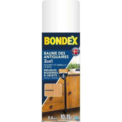 2-in-1 Antiekbalsem - BONDEX - Kleurloze spuitbus - 0,4 L