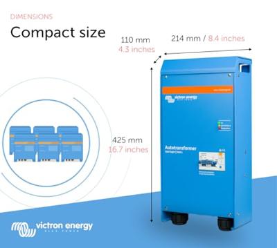 Victron Energy ITR000100101 Scheidingstransformator 1 x 120 V, 240 V 1 x 120 V, 240 V 24 kW 100 A