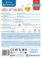 Clementoni baby pluchen rammelaar hond - thumbnail