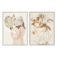 Canvas DKD Home Decor polyestyreen Canvas 90 x 4 x 120 cm - thumbnail