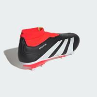 Predator League Laceless FG Zwart Rood Wit - thumbnail