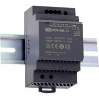 MEAN WELL DDR-60G-15 DIN-rail DC/DC-converter 15 V/DC 4 A 60 W Aantal uitgangen:1 x Inhoud 1 stuk(s) - thumbnail
