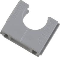 Polfix klembeugel halogeenvrij 19mm lichtgrijs (1 stuk) - thumbnail