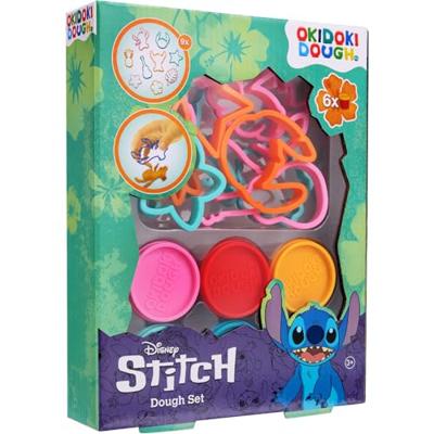 Canenco Stitch kleiset met cijfers - 6 kleipotjes - thumbnail