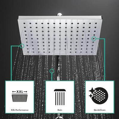Regendouche set HansGrohe Vernis Shape Showerpipe 230 1 Jet Reno E Chroom - thumbnail