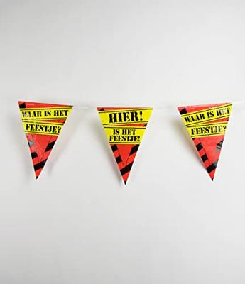Party Vlaggetjes - Waar is het feestje?