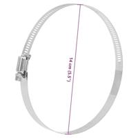 VidaXL Slangklemmen 6 st 91-140 mm roestvrij staal 304 - thumbnail