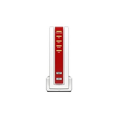 AVM FRITZ!Box 6591 kabel WLAN AC + N router (DOCSIS-3.1-kabelmodem, dual WLAN Ac+N (MU-MIMO) met 1733 (5 GHz) + 800 Mbit/s (2,4 GHz), VoIP-telefooninstallatie)