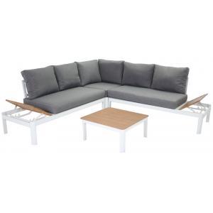 SenS-Line: Lotus aluminium loungeset - Wit