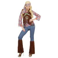 Hippie kostuum vrouw psychedelisch - thumbnail