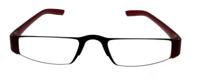 Leesbril Porsche Design P8801-Titanium/Rood-+3.00 - thumbnail