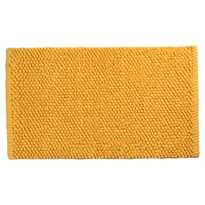 Differnz Popcorn badmat geschikt voor vloerverwarming 100% katoen 50 x 80 cm oker Differnz Popcorn badmat geschikt voor vloerverwarming 100% katoen 50 x 80 cm oker