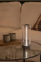 KonstSmide Oplaadbare lampEdison S antraciet - 7846-370 - thumbnail